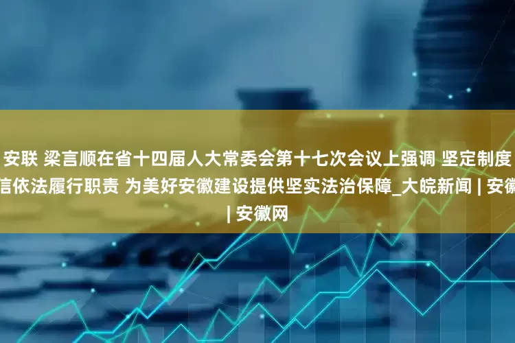 安联 梁言顺在省十四届人大常委会第十七次会议上强调 坚定制度自信依法履行职责 为美好安徽建设提供坚实法治保障_大皖新闻 | 安徽网