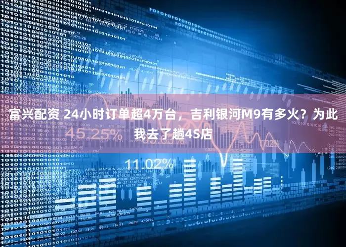 富兴配资 24小时订单超4万台，吉利银河M9有多火？为此我去了趟4S店