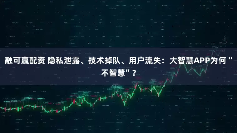 融可赢配资 隐私泄露、技术掉队、用户流失：大智慧APP为何“不智慧”？